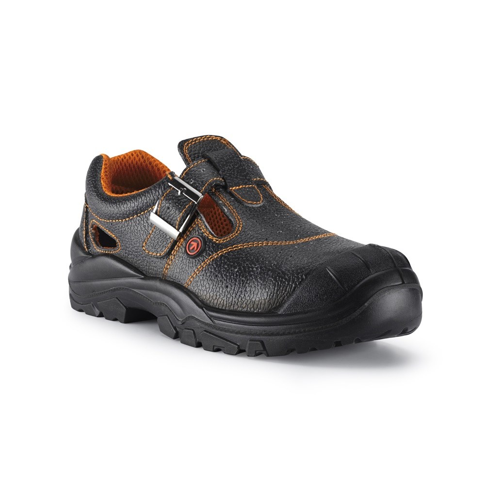 S1P SRC MUNKAVÉDELMI SZANDÁL, ACÉL ORRMEREVÍTŐ ÉS TALPLEMEZ