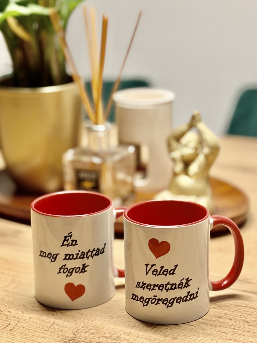 Veled szeretnék megöregedni. Én meg miattad :)