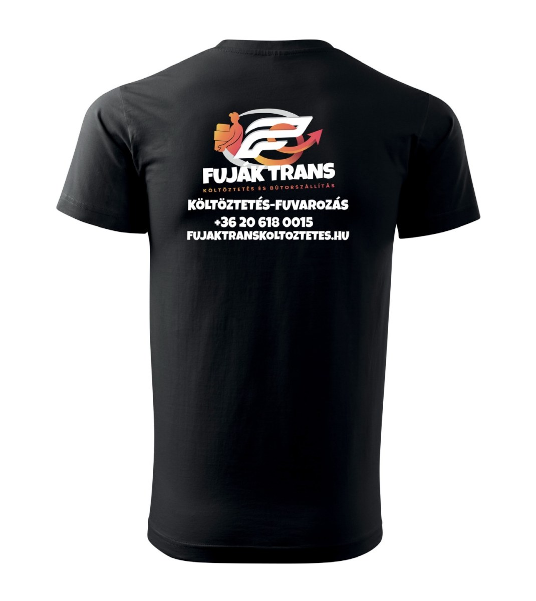 Kereknyakú nyomott mintás póló